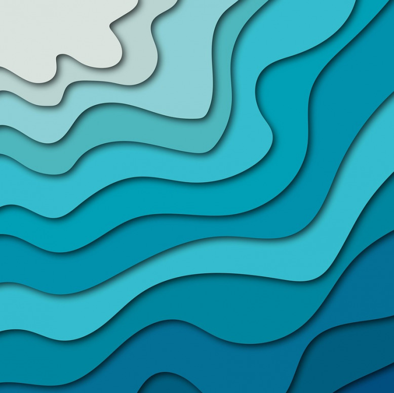 abstract gradient shapes